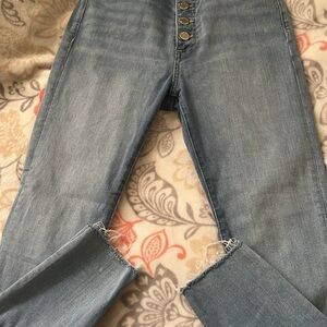 Banana Republic High Rise Light Blue Jeans